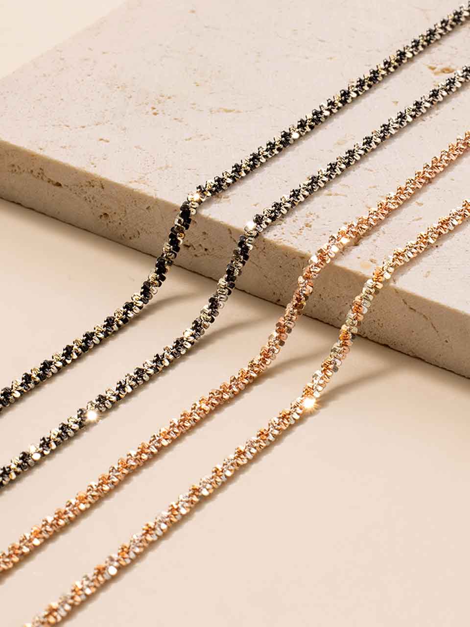 J.ESTINA J.Livera Two Tone Chain Necklace