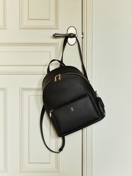 J.ESTINA Joelle Lani Medium Backback Black JHNCHB1BS898BK98