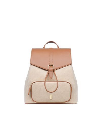 J.ESTINA Joelle May MD Backpack_Brown
