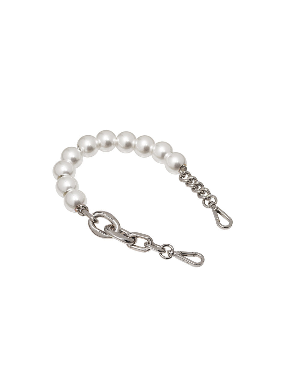 J.ESTINA JOELLE PEARL SHORT CHAIN STRAP (JEACEK2BS106SI360)