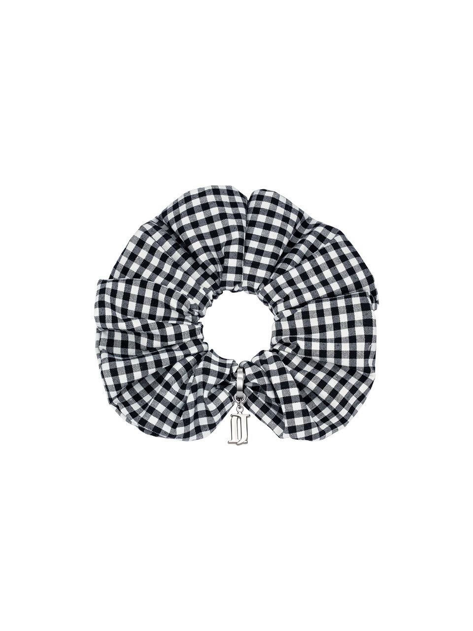 J.ESTINA LALA J Gingham Check Hair Scrunchie (JALJHS5B4821FABK0)