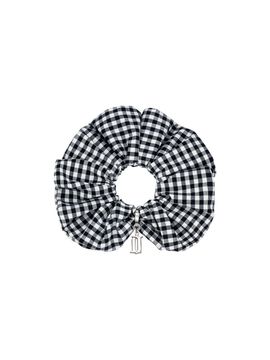 J.ESTINA LALA J Gingham Check Hair Scrunchie (JALJHS5B4821FABK0)
