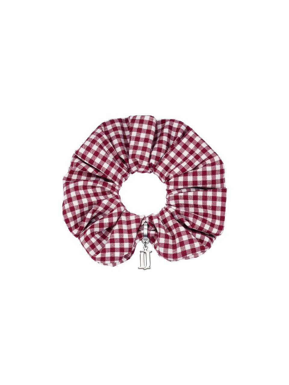 J.ESTINA LALA J Gingham Check Hair Scrunchie (JALJHS5B4821FARE0)