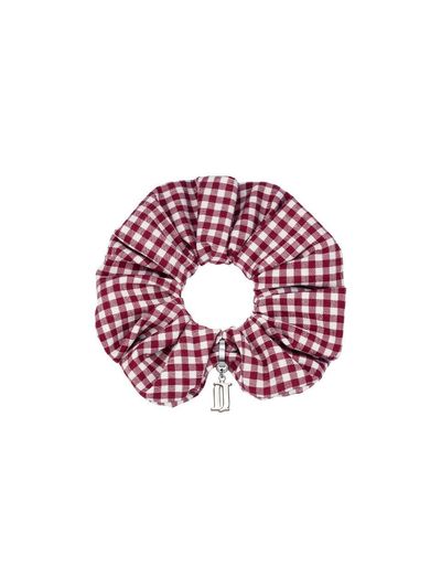 J.ESTINA LALA J Gingham Check Hair Scrunchie (JALJHS5B4821FARE0)