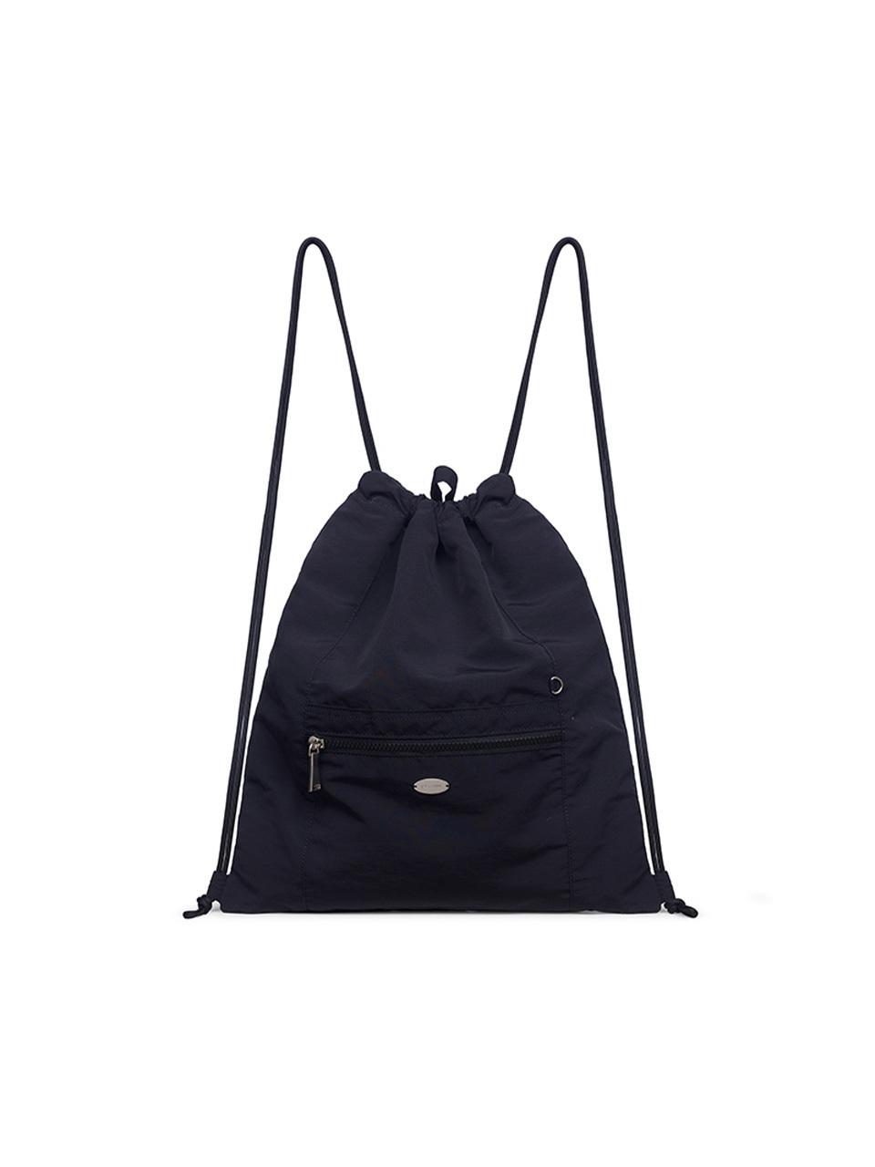 J.ESTINA Lightweight String Versatile Backpack [Black] (JHNEHB5BS158BK260)