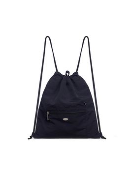 J.ESTINA Lightweight String Versatile Backpack [Black] (JHNEHB5BS158BK260)
