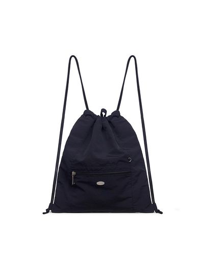 J.ESTINA Lightweight String Versatile Backpack [Black] (JHNEHB5BS158BK260)