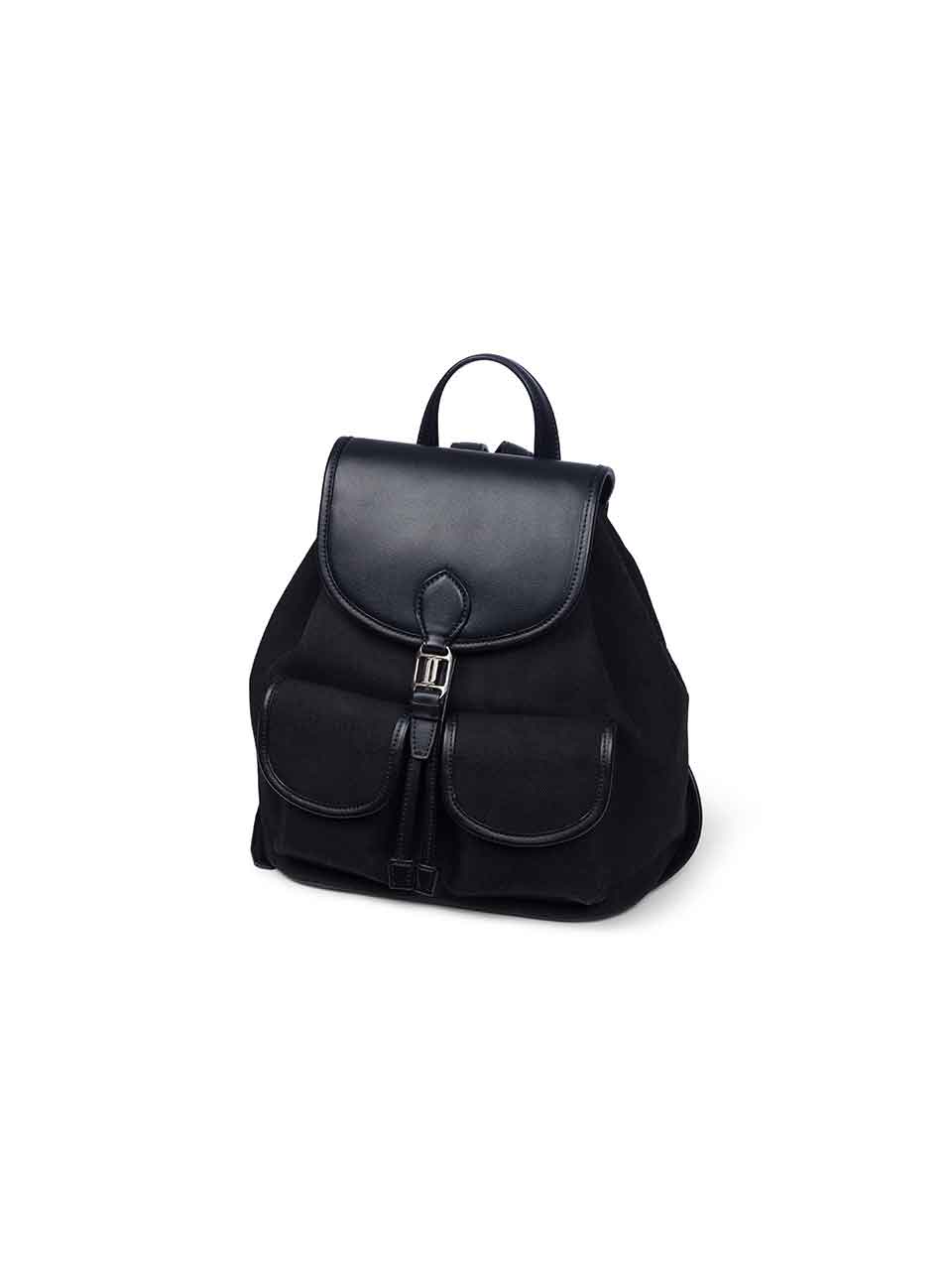 J.ESTINA May Canvas Small Backpack _ Black