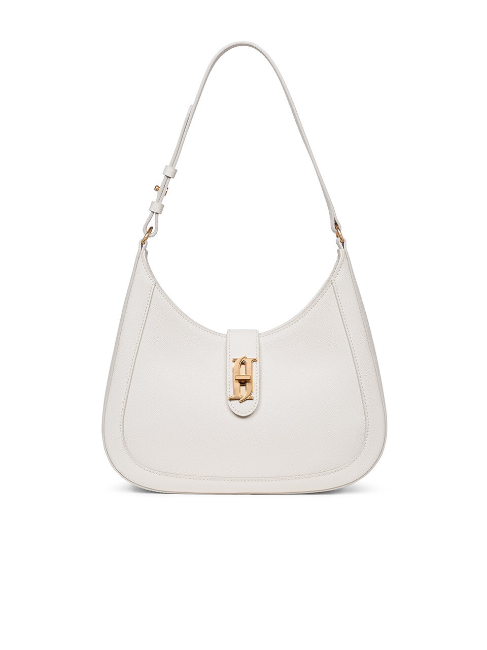 J.ESTINA Merry MD Hobo Bag White (JHNCHA2BS809BK010)