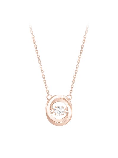 J.ESTINA MIOELLO 14K DIA NECKLACE (JJMEND2BS601R4420)