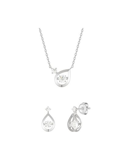J.ESTINA Mioello Necklace + Earring Set