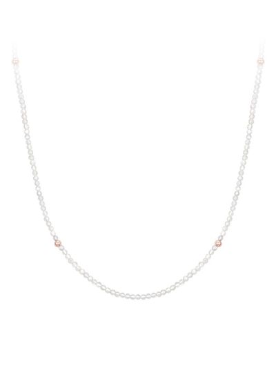 J.ESTINA Moonstone Natural Beaded Toggle Bar Necklace (JJLJNN5B1304SR420)