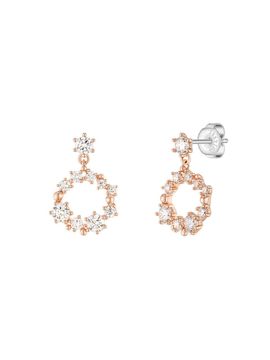 J.ESTINA Petit J Earrings JJPJEQ9AF506SR000