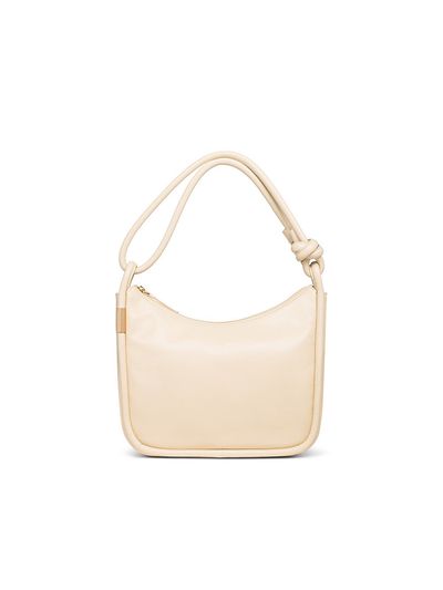 J.ESTINA Pipe Shoulder Bag - Cream
