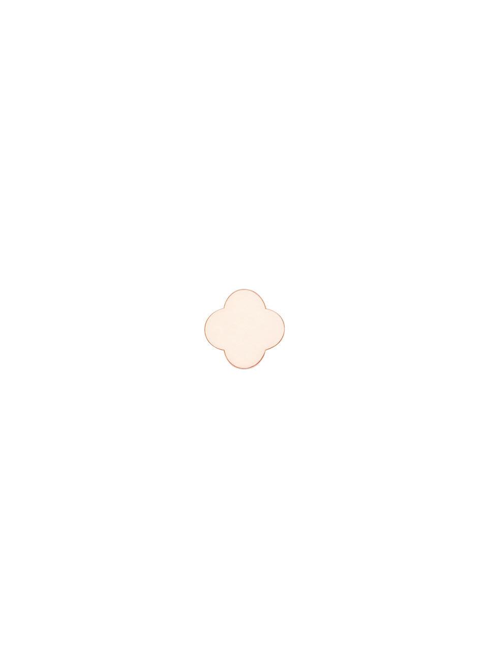 J.ESTINA Rose Gold Four-Leaf Clover Single Piercing (JJCLE05B2200R4P00)