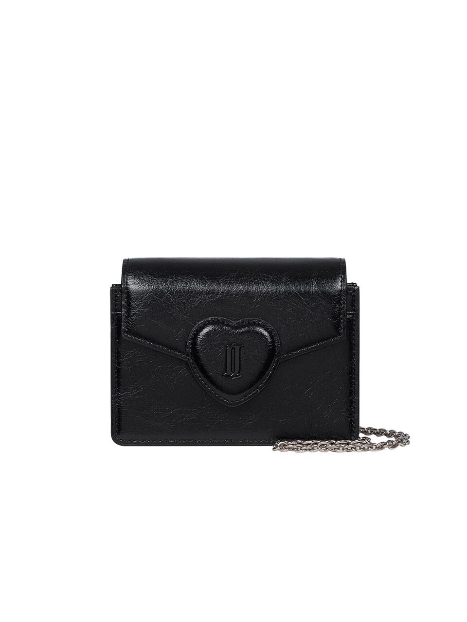 J.ESTINA Tiamo Chain Wallet Black