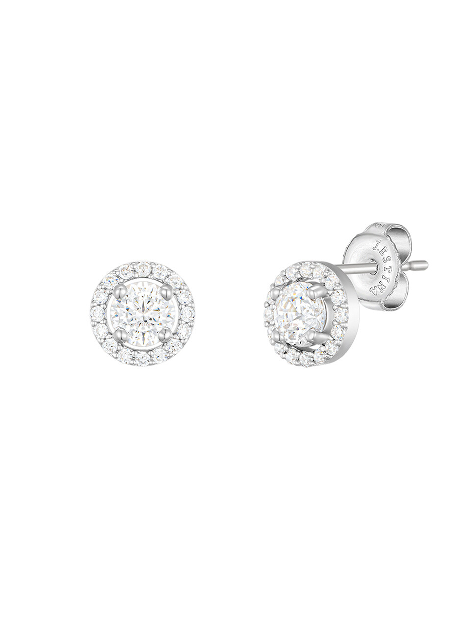 J.ESTINA White Diamond Earrings