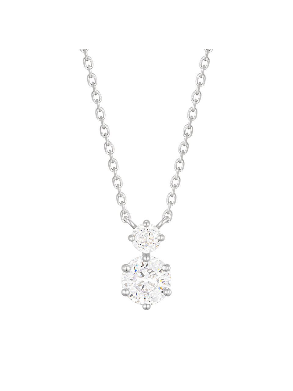 J.ESTINA Whitemond Drop Pendant Necklace