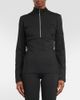 Jet Set Jet Set Ginger Halfzip slim top - 7