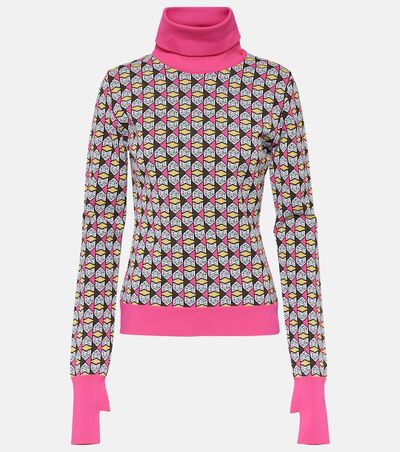 Jet Set Jet Set Logo turtleneck sweater