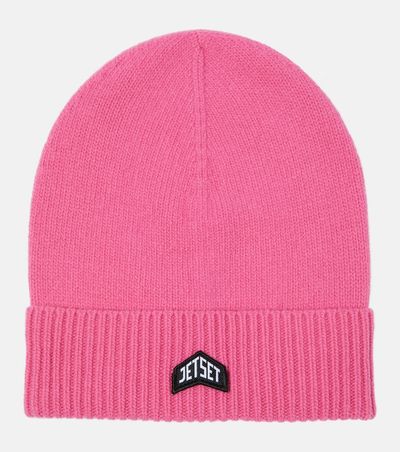 Jet Set Jet Set Logo wool beanie