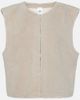 Jet Set Jet Set Sleeveless shearling vest - 1