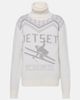 Jet Set Jet Set Wool intarsia turtleneck sweater - 1