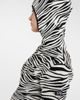 Jet Set Jet Set Zoey zebra-print jacquard hoodie - 5