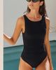 JETS Boat-Neck One-Piece Swimsuit - 1