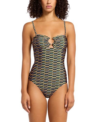 Jets Jets Bandeau One Piece Swimsuit