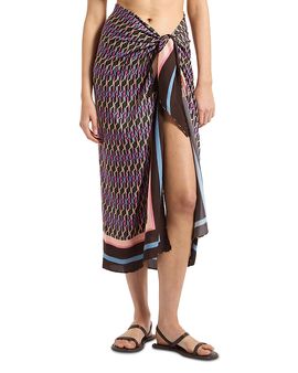 Jets Jets Sarong Cover Up Skirt