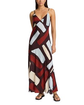 Jets Jets Slip Maxi Cover-Up Dress