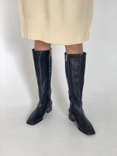 jeu d`art Daily Chic Long Boots_Navy