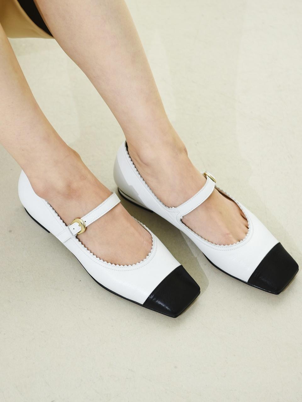 jeu d`art Matilda Mary Jane Flat_White