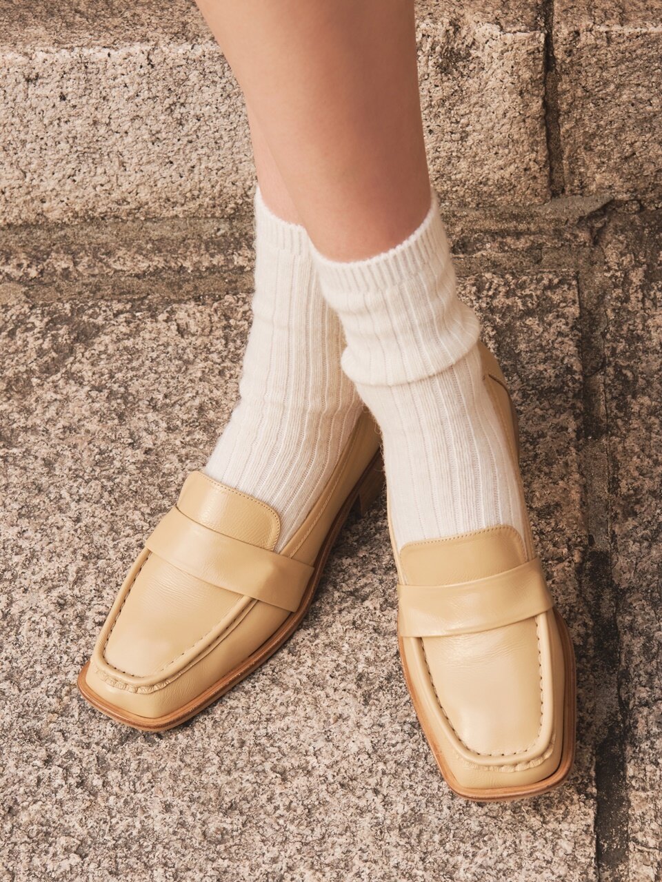 jeu d`art Monde Square Classic Loafers _ 4 color