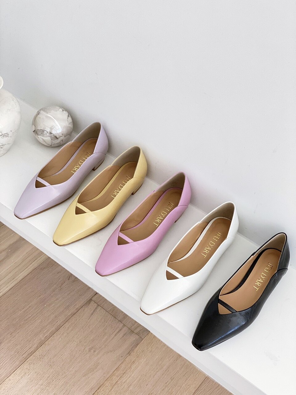 jeu d`art New Blooming Soft Flat Shoes - 5 Colors