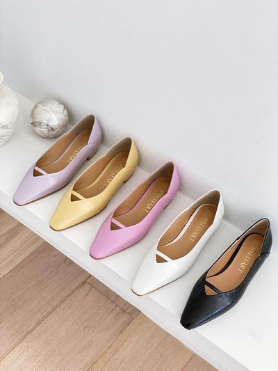 jeu d`art New Blooming Soft Flat Shoes - 5 Colors