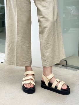 jeu d`art Platform Line Sandal 3colors