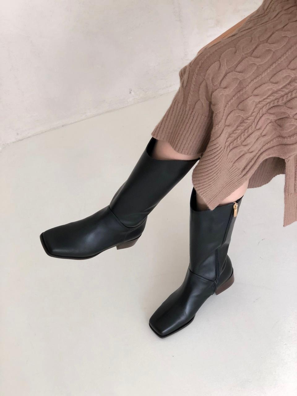 jeu d`art Riding Half Boots_Black