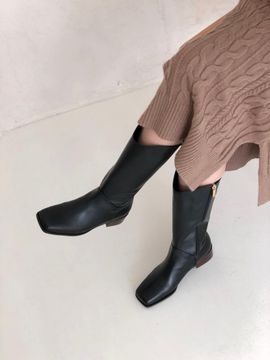 jeu d`art Riding Half Boots_Black