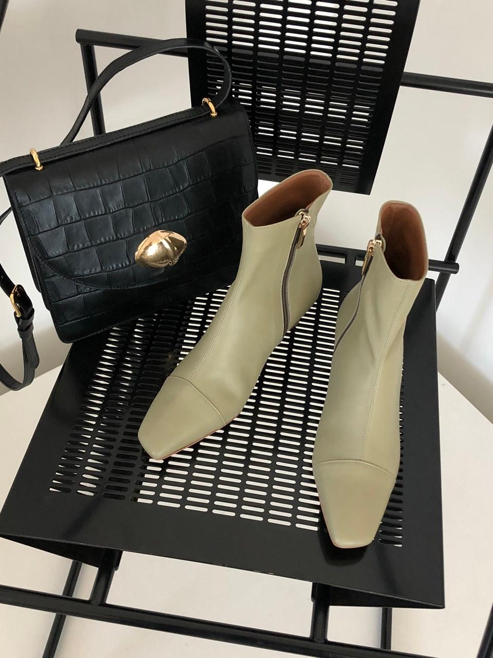jeu d`art Simply Slim Ankle Boots_Light Khaki