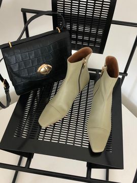 jeu d`art Simply Slim Ankle Boots_Light Khaki