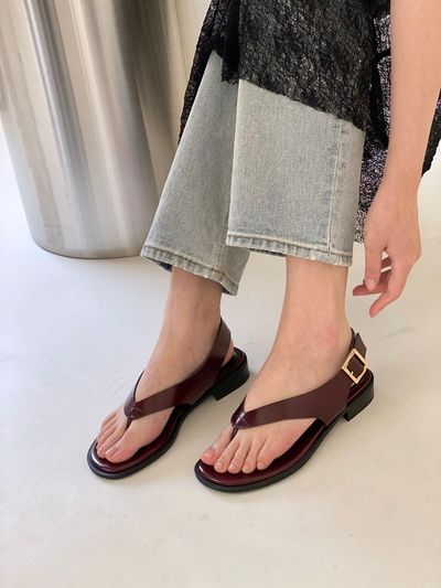 jeu d`art Urban Mood Sandal_Wine