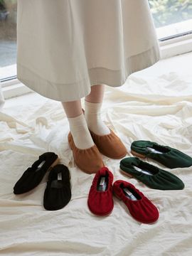 jeu d`art Urban Suede Flat_Camel