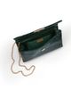 Jewel Badgley Mischka Jewel Badgley Mischka Angel Soft Faux Pony Hair Envelope Clutch - 4