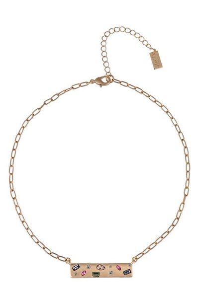 Jewel Badgley Mischka Jewel Badgley Mischka Bar Pendant Necklace