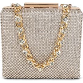 Jewel Badgley Mischka Jewel Badgley Mischka Billie Crystal Mini Box Clutch