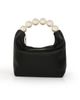 Jewel Badgley Mischka Jewel Badgley Mischka Calla Leather Zip Top w. Large Pearl Top Handle - 1
