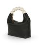 Jewel Badgley Mischka Jewel Badgley Mischka Calla Leather Zip Top w. Large Pearl Top Handle - 2