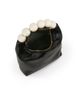 Jewel Badgley Mischka Jewel Badgley Mischka Calla Leather Zip Top w. Large Pearl Top Handle - 4
